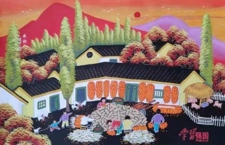慶中國(guó)農(nóng)民豐收節(jié)，逛強(qiáng)國(guó)城，看農(nóng)民畫(huà)