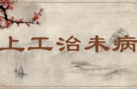 中華文化專(zhuān)詞 | 上工治未病