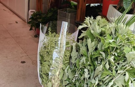 身價(jià)大漲！艾草花束成年輕人的端午“新寵”