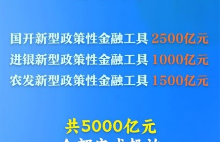 預(yù)計(jì)拉動項(xiàng)目總投資超7萬億元！5000億元新型政策性金融工具完成投放
